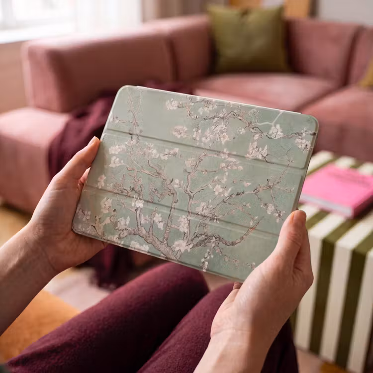 iPad hoes - Amandelbloesem - Kunst - Van Gogh - Groen — 3