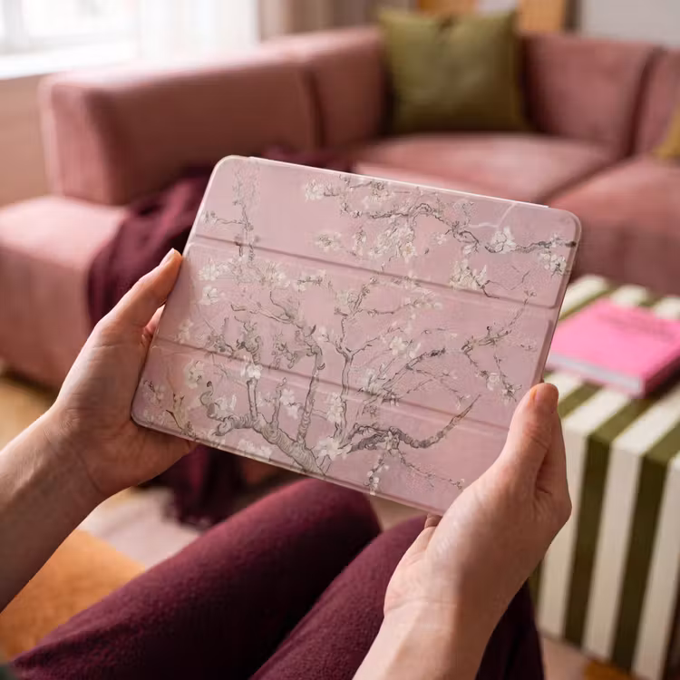 iPad hoes - Amandelbloesem - Kunst - Van Gogh - Roze — 3