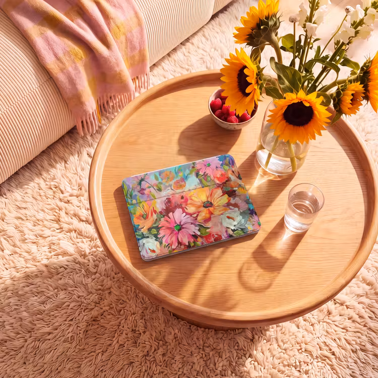 iPad hoes - Bloemen - Kleurrijk - Kunst - Olieverf — 2