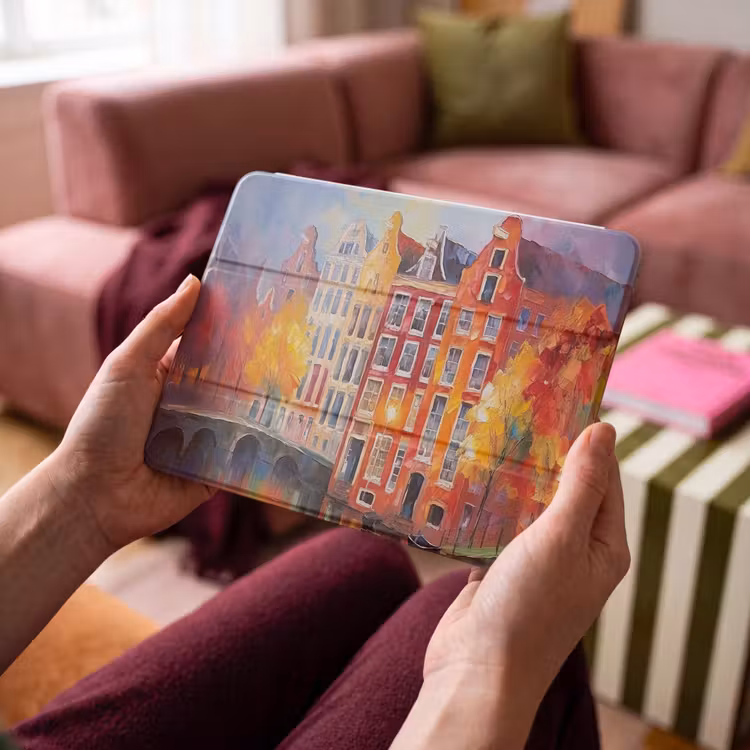 iPad hoes - Grachtenpanden - Kunst - Schilderij - Amsterdam — 3
