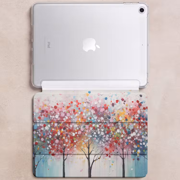 iPad hoes - Kunst - Bomen - Natuur - Acryl — 6