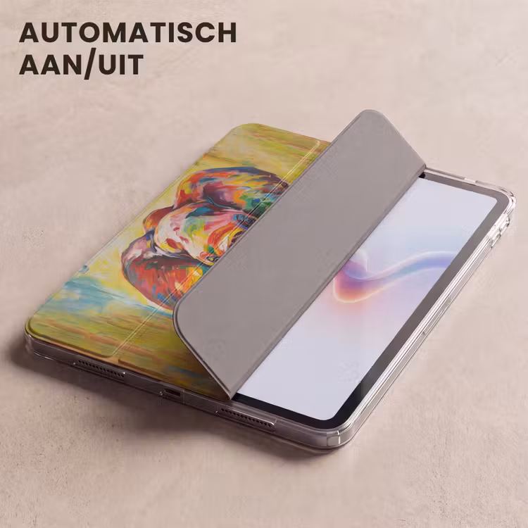 iPad hoes - Olifant - Kunst - Schilderij - Dieren - Regenboog — 4