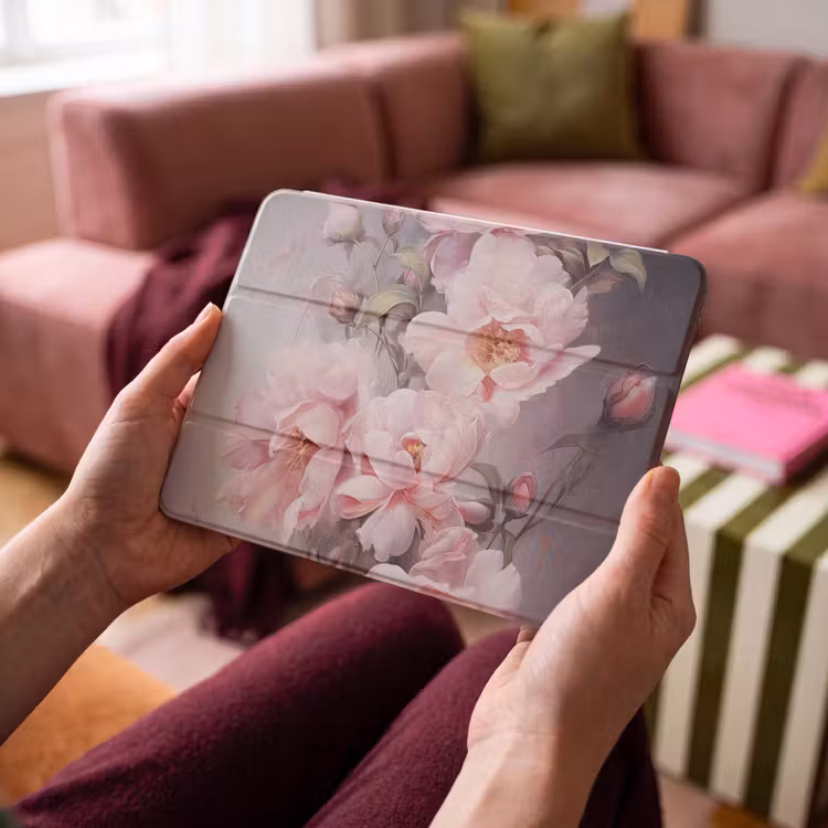 iPad hoes - Rozen - Bloemen - Roze - Kunst - Watercolor — 3