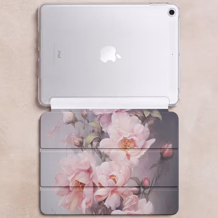 iPad hoes - Rozen - Bloemen - Roze - Kunst - Watercolor — 6