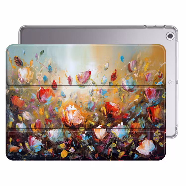iPad hoes - Bloemen - Kunst - Natuur - Olieverf — 1