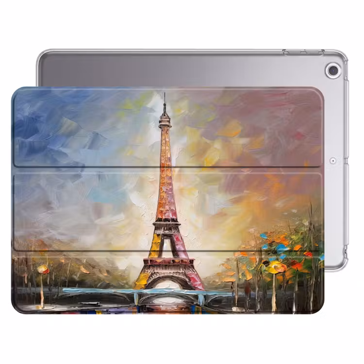 iPad hoes - Eiffeltoren - Schilderij - Olieverf - Parijs — 1