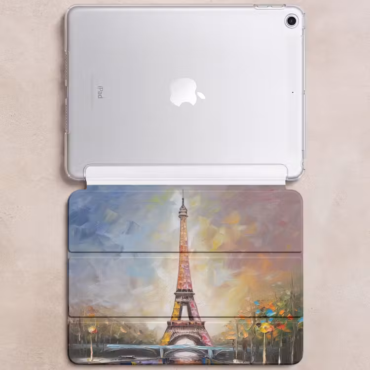 iPad hoes - Eiffeltoren - Schilderij - Olieverf - Parijs — 6