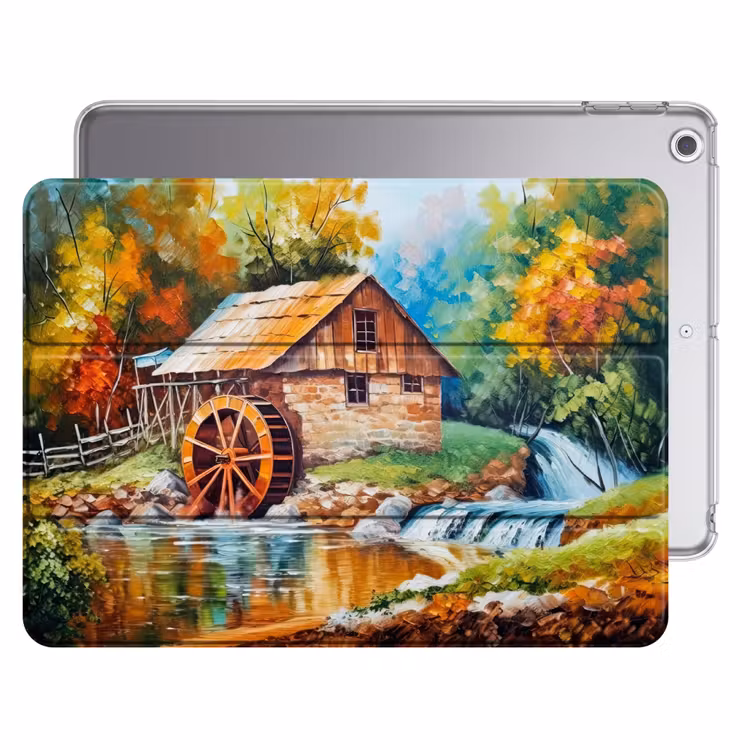 iPad hoes - Landschap - Schilderij - Huis - Kunst - Herfst — 1