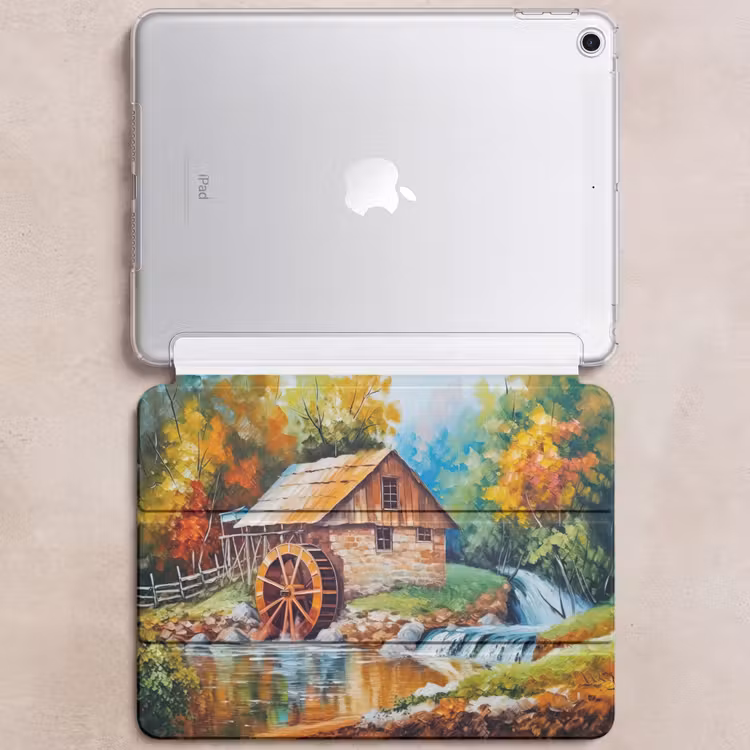 iPad hoes - Landschap - Schilderij - Huis - Kunst - Herfst — 6