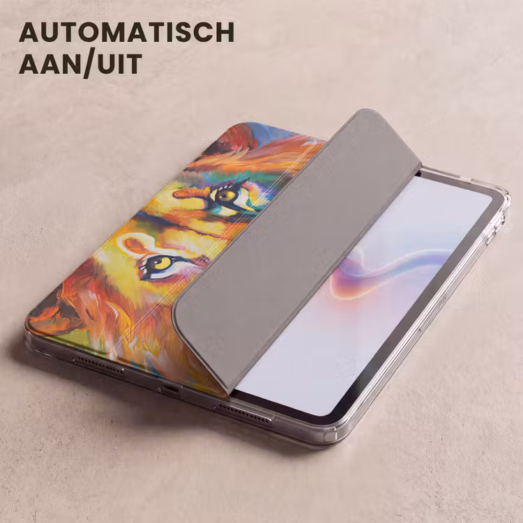 iPad hoes - Leeuw - Olieverf - Kunst - Dieren — 4