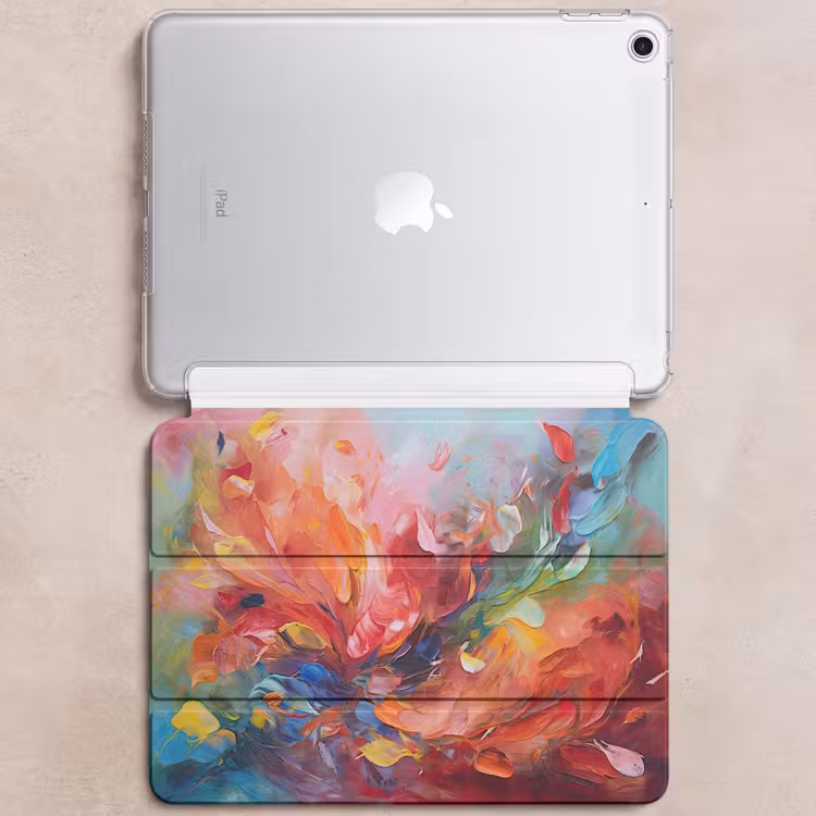 iPad hoes - Olieverf - Kunst - Abstract - Kleurrijk — 6