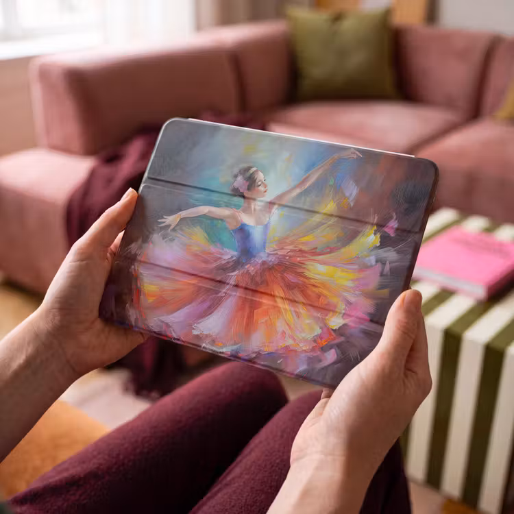 iPad hoes - Schilderij - Olieverf - Dans - Ballerina — 3