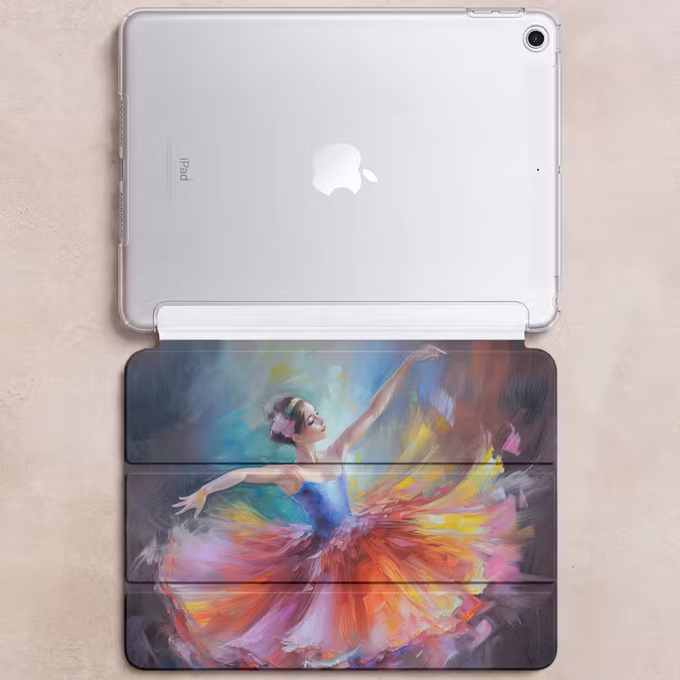iPad hoes - Schilderij - Olieverf - Dans - Ballerina — 6