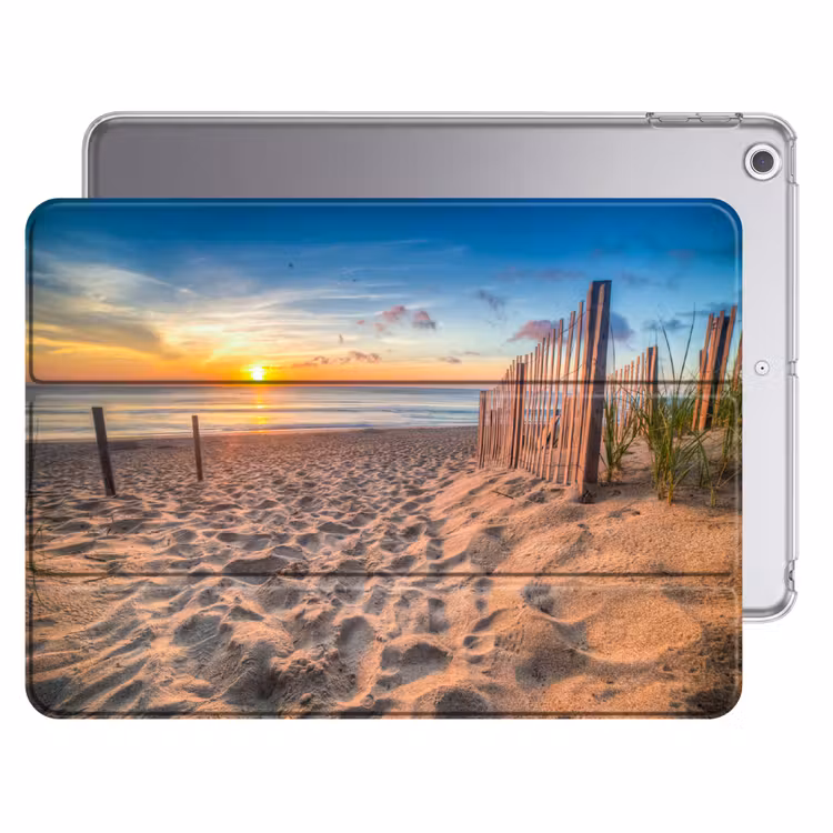 iPad hoes - Duinen - Zonsondergang - Strand - Zee - Horizon — 1