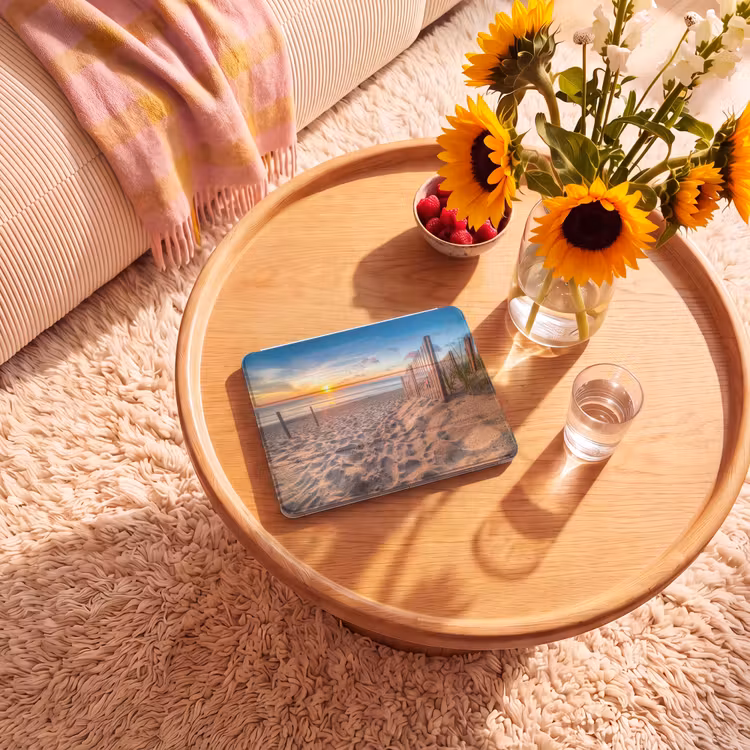 iPad hoes - Duinen - Zonsondergang - Strand - Zee - Horizon — 2