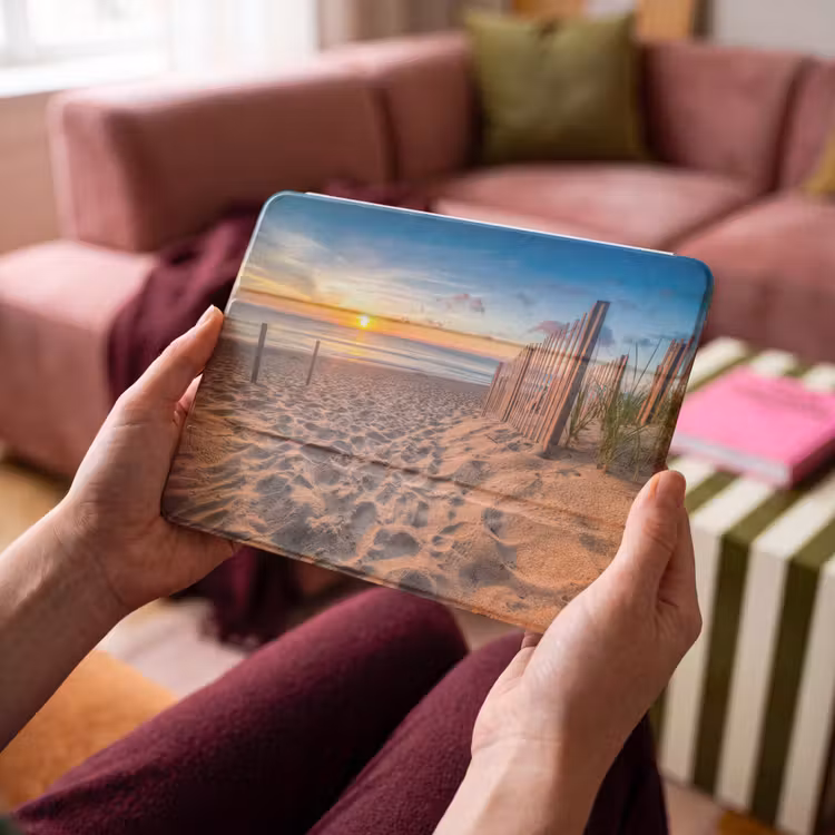 iPad hoes - Duinen - Zonsondergang - Strand - Zee - Horizon — 3