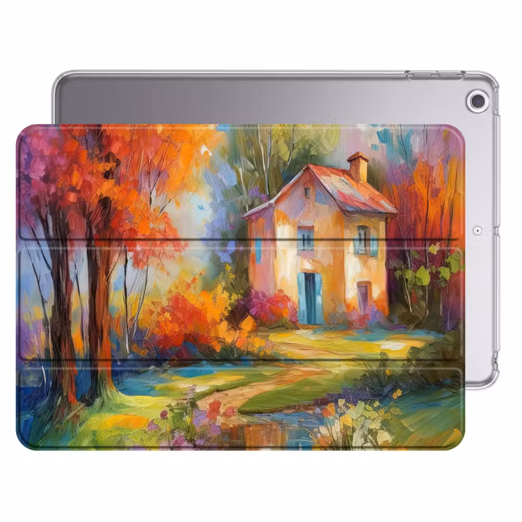 iPad hoes - Landschap - Kleurrijk - Olieverf - Kunst — 1