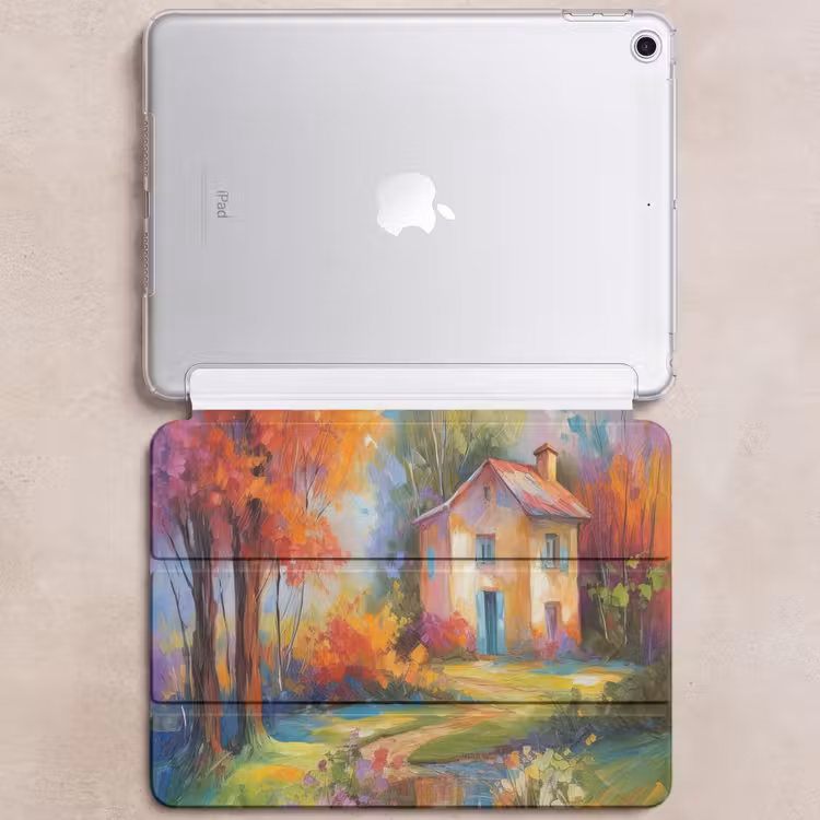 iPad hoes - Landschap - Kleurrijk - Olieverf - Kunst — 6