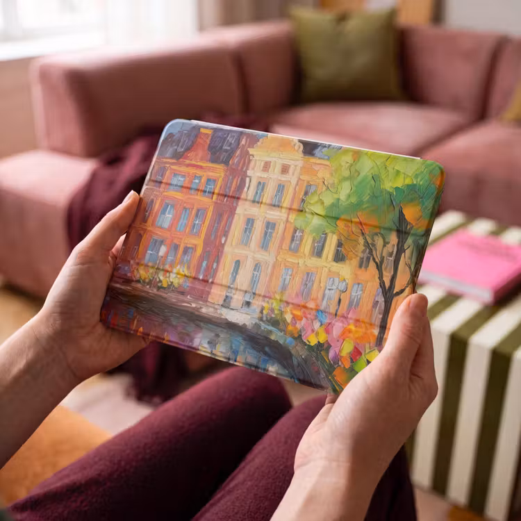 iPad hoes - Olieverf - Amsterdam - Kunst - Kleurrijk — 3