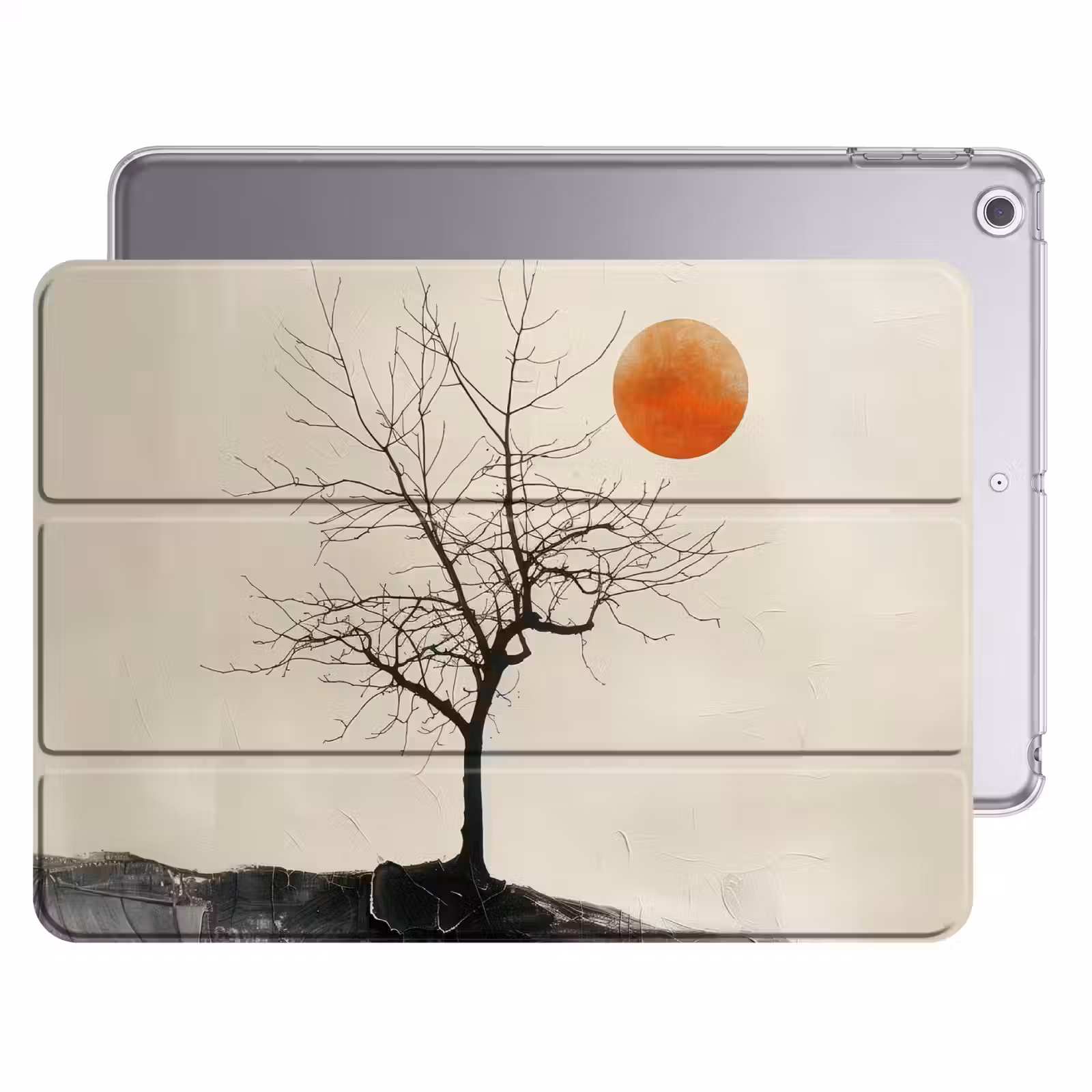 iPad hoes - Boom - Zon - Modern - Landschap — 1