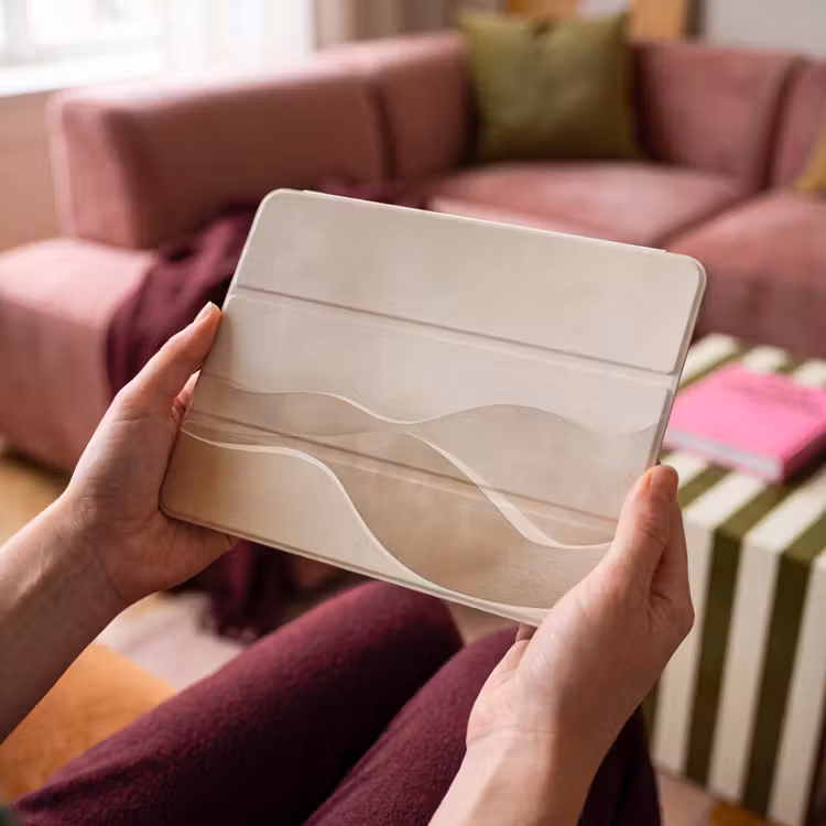 iPad hoes - Beige - Natuur - Abstract - Modern — 3