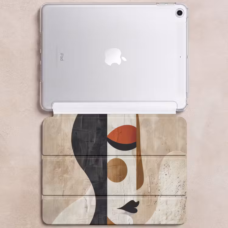 iPad hoes - Gezicht - Abstract - Kunst - Vormen — 6