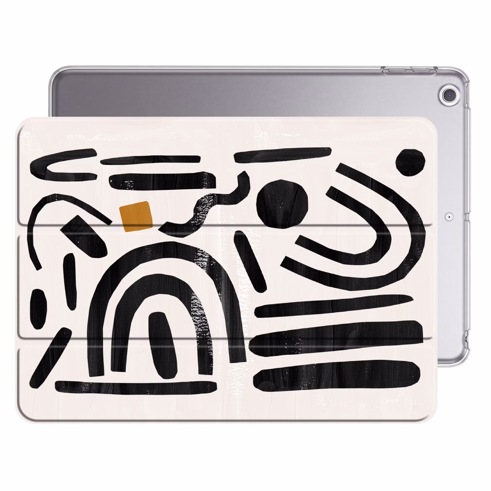 iPad hoes - Abstract - Kunst - Vormen - Zwart — 1