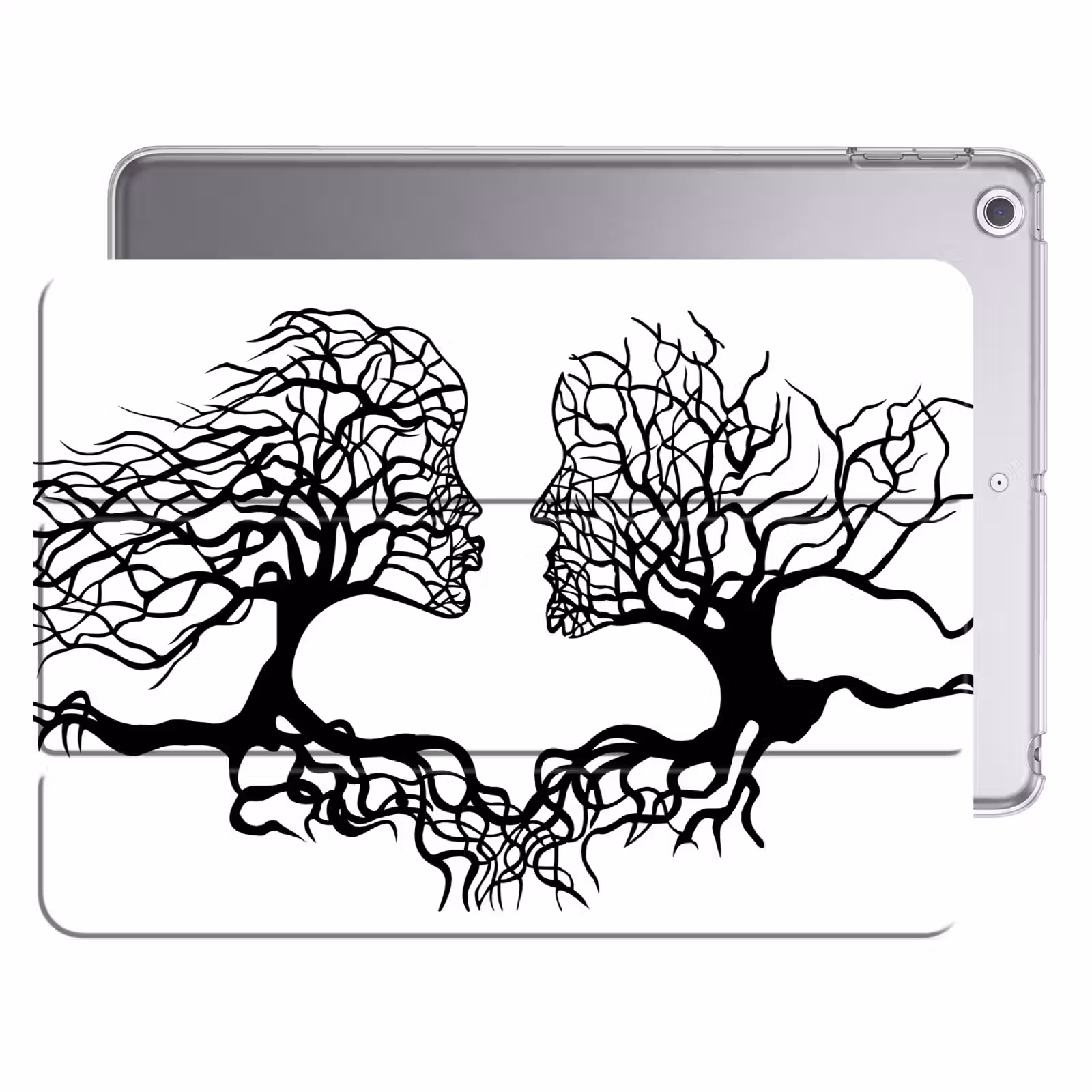 iPad hoes - Bomen - Gezicht - Kunst - Abstract — 1