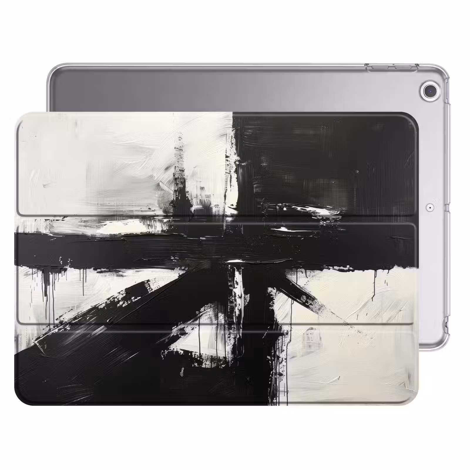 iPad hoes - Modern - Zwart wit - Abstract - Kunst — 1
