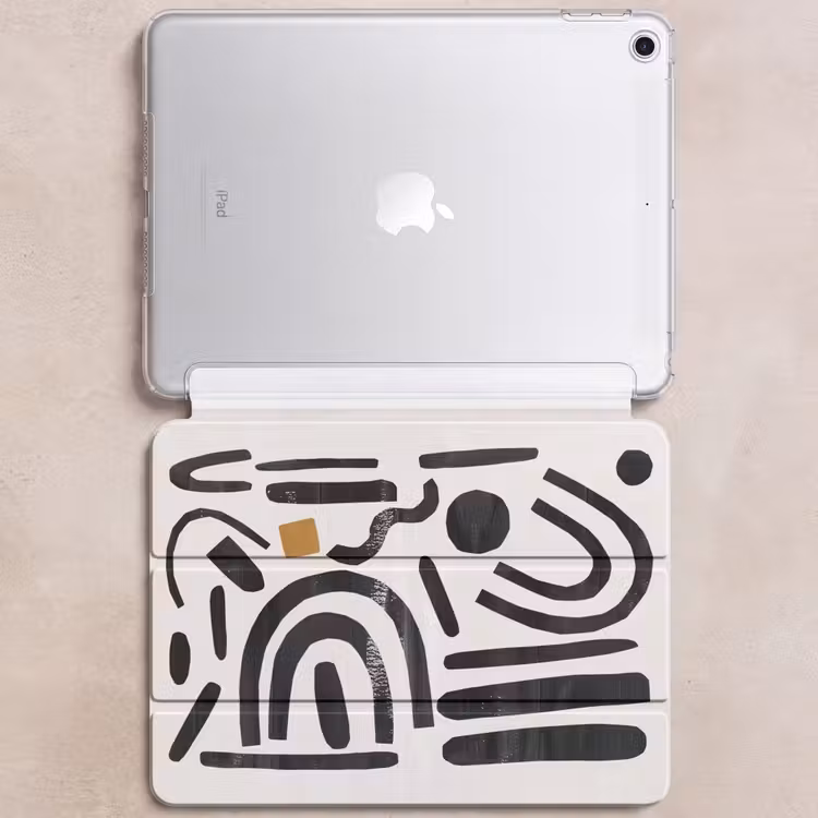 iPad hoes - Abstract - Kunst - Vormen - Zwart — 6