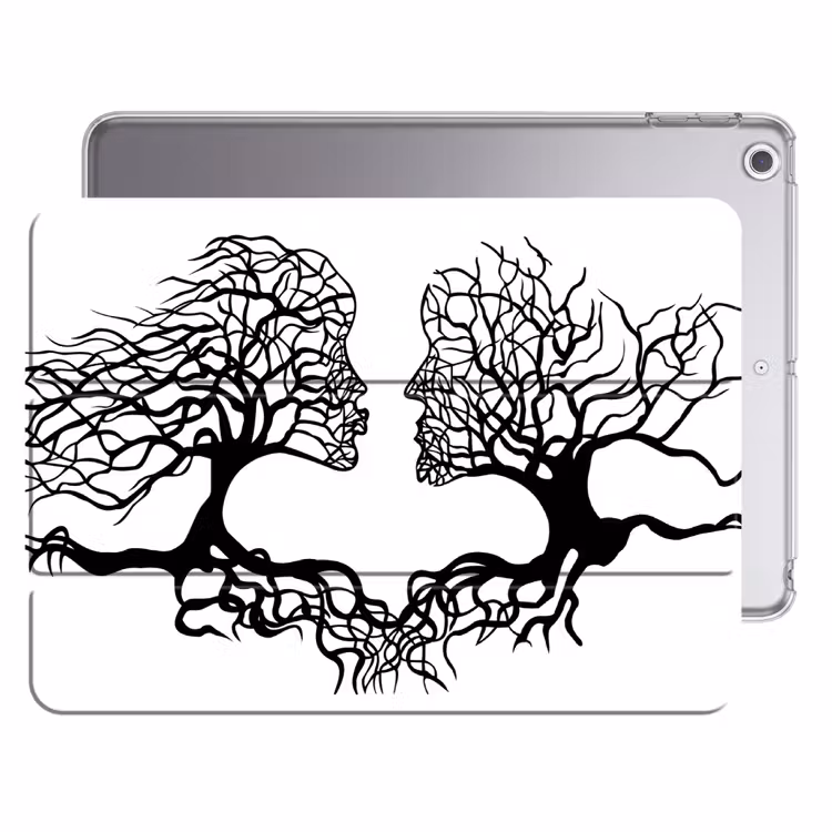 iPad hoes - Bomen - Gezicht - Kunst - Abstract — 1