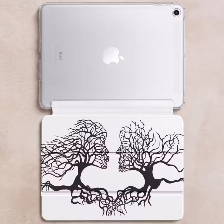 iPad hoes - Bomen - Gezicht - Kunst - Abstract — 6