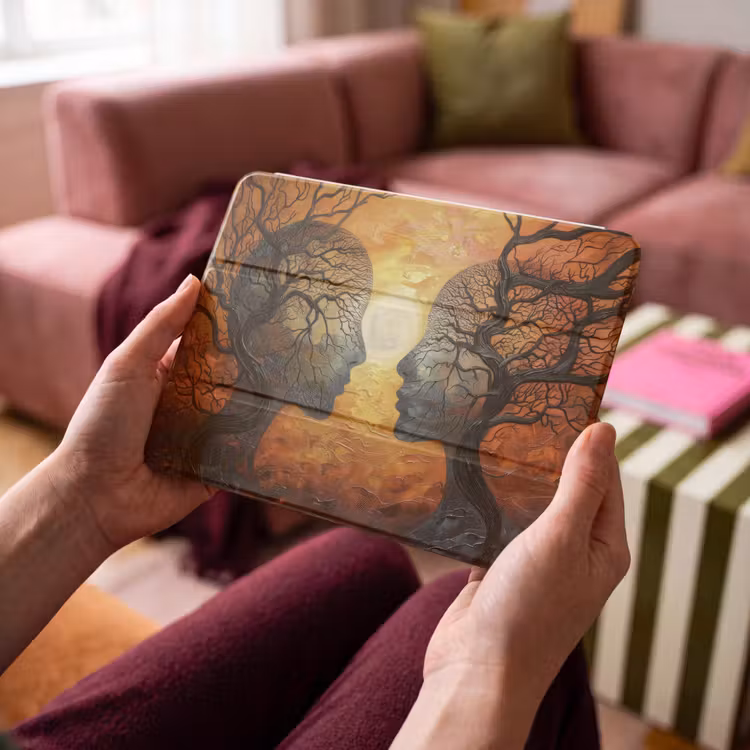 iPad hoes - Bomen - Gezichten - Zon - Kunst — 3