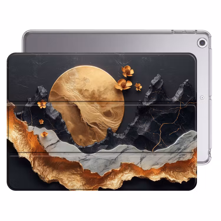 iPad hoes - Kunst - Goud - Modern - Abstract — 1