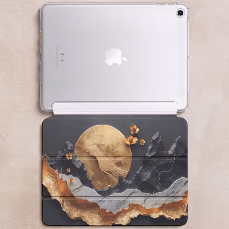 iPad hoes - Kunst - Goud - Modern - Abstract — 6