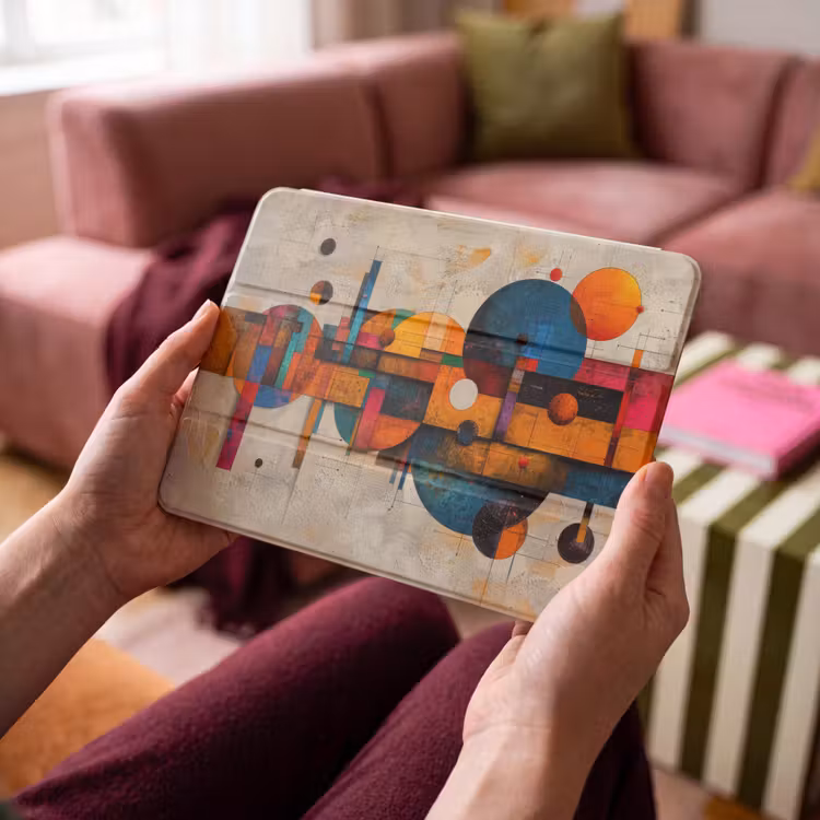 iPad hoes - Kunst - Kleurrijk - Modern - Vormen — 3