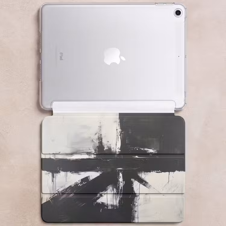 iPad hoes - Modern - Zwart wit - Abstract - Kunst — 6