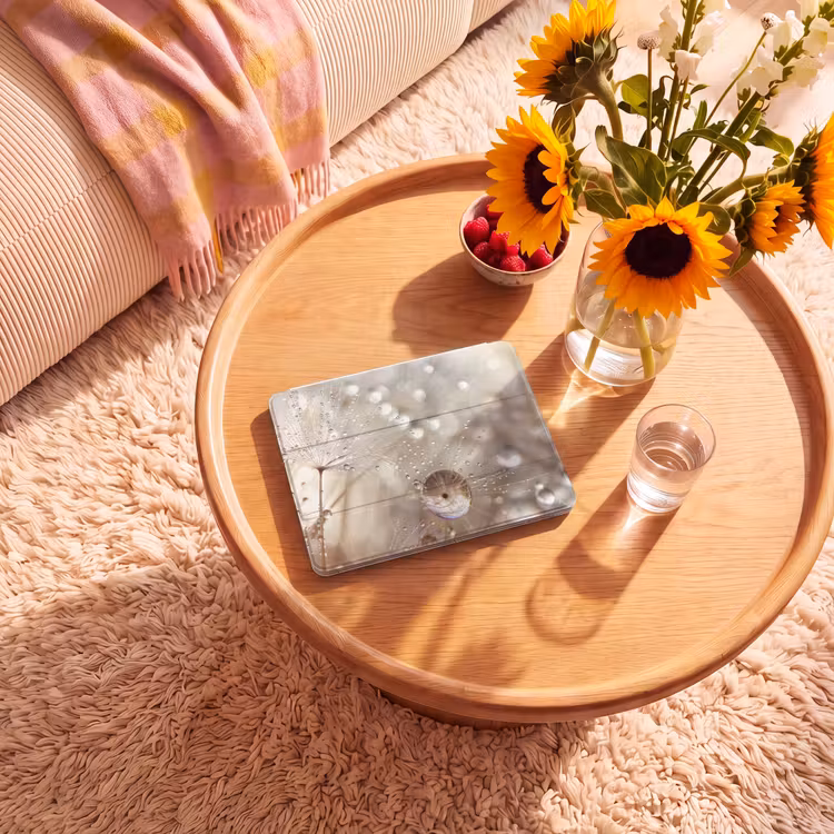 iPad hoes - Natuur - Bloemen - Druppels - Regen — 2