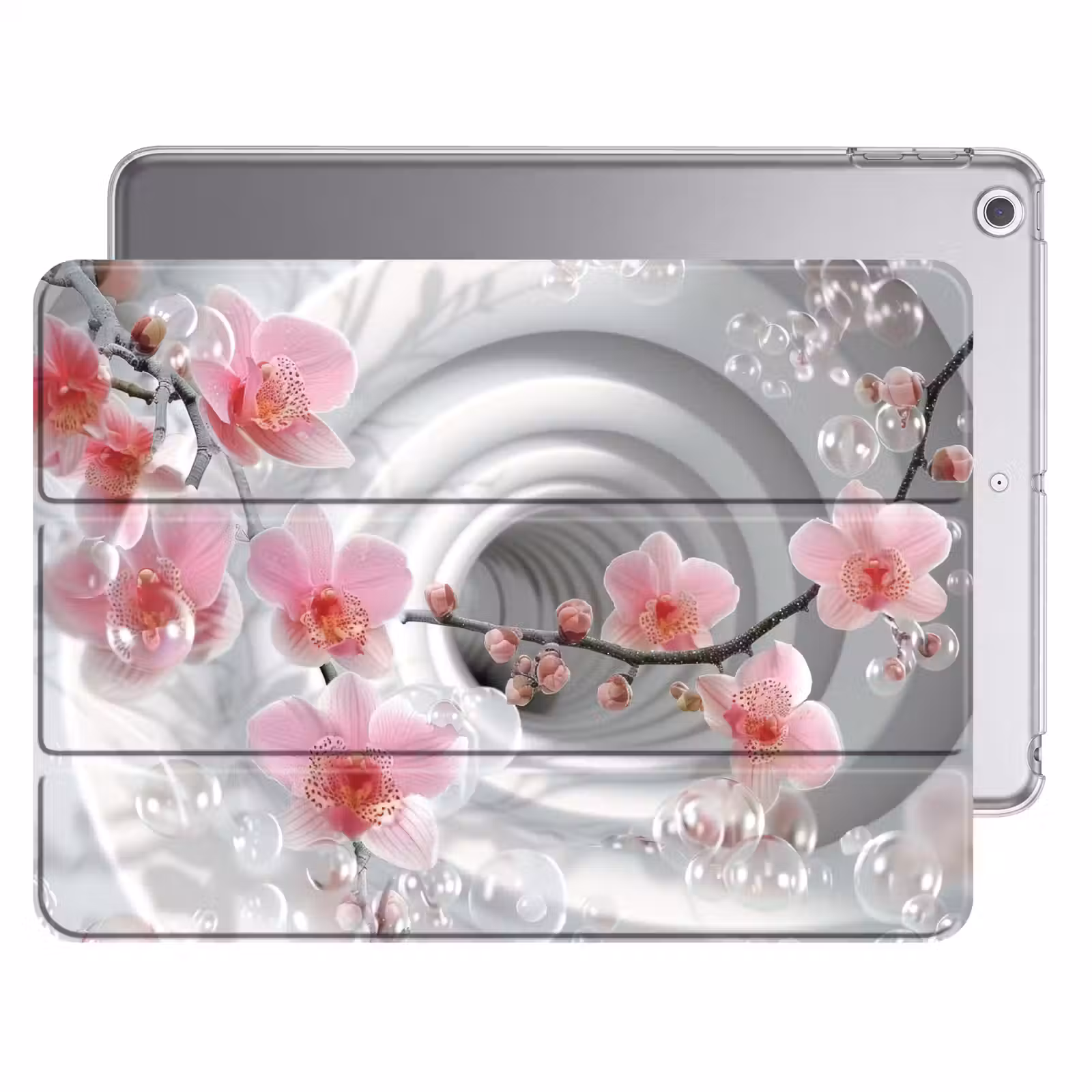 iPad hoes - Bloemen - Tunnel - Abstact - 3D effect — 1