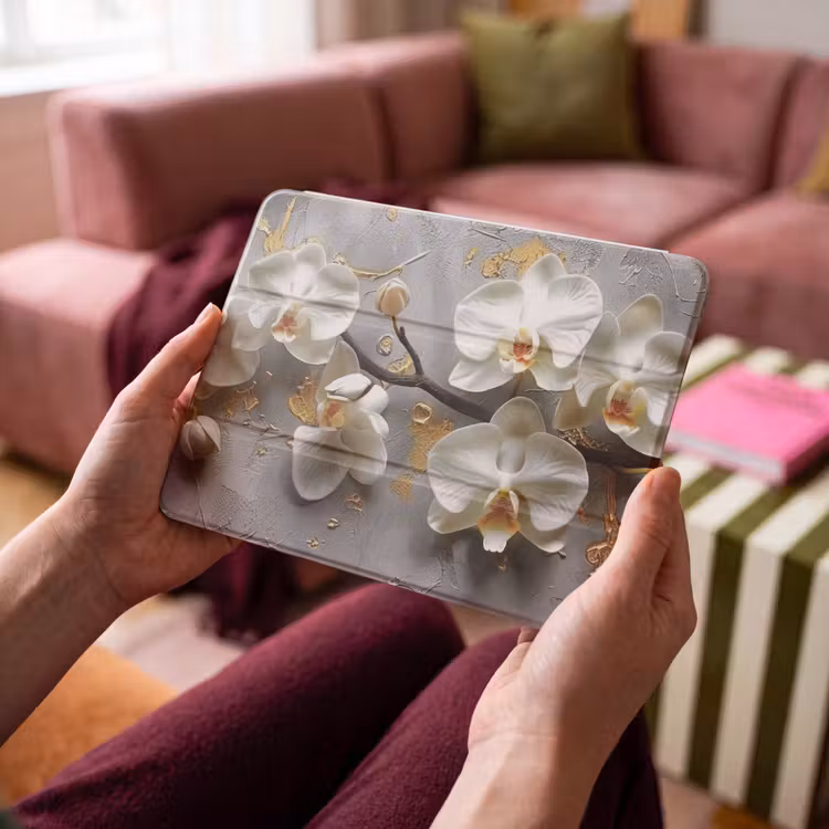 iPad hoes - Bloemen - Orchidee - Abstract - Modern — 3