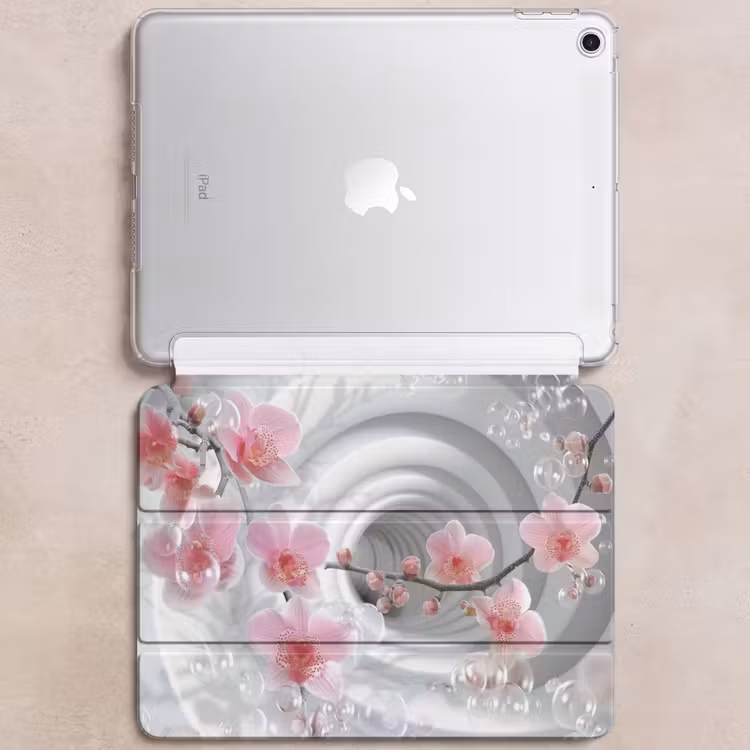 iPad hoes - Bloemen - Tunnel - Abstact - 3D effect — 6