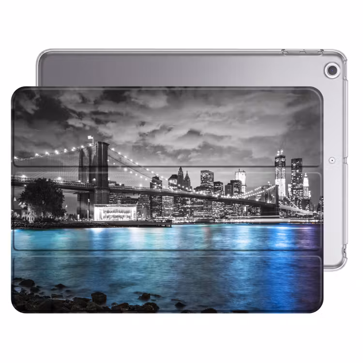 iPad hoes - New York - Skyline - Stad - Blauw — 1