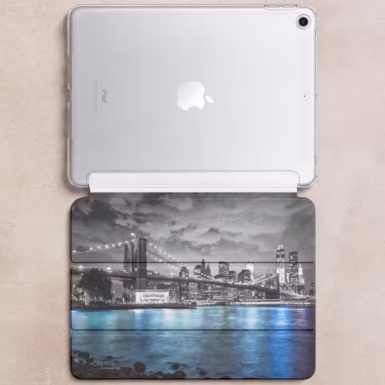 iPad hoes - New York - Skyline - Stad - Blauw — 6
