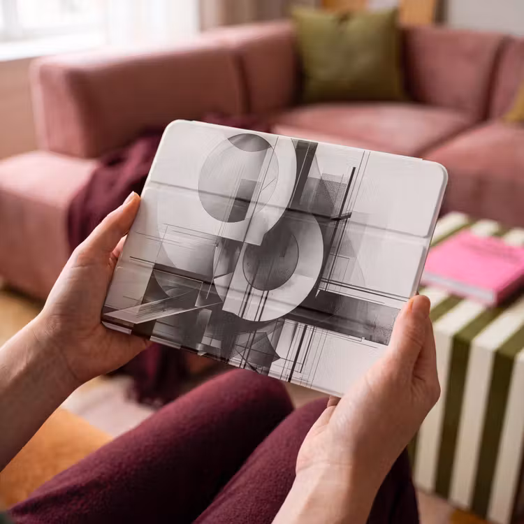 iPad hoes - Abstract - Kunst - Modern - Zwart wit — 3