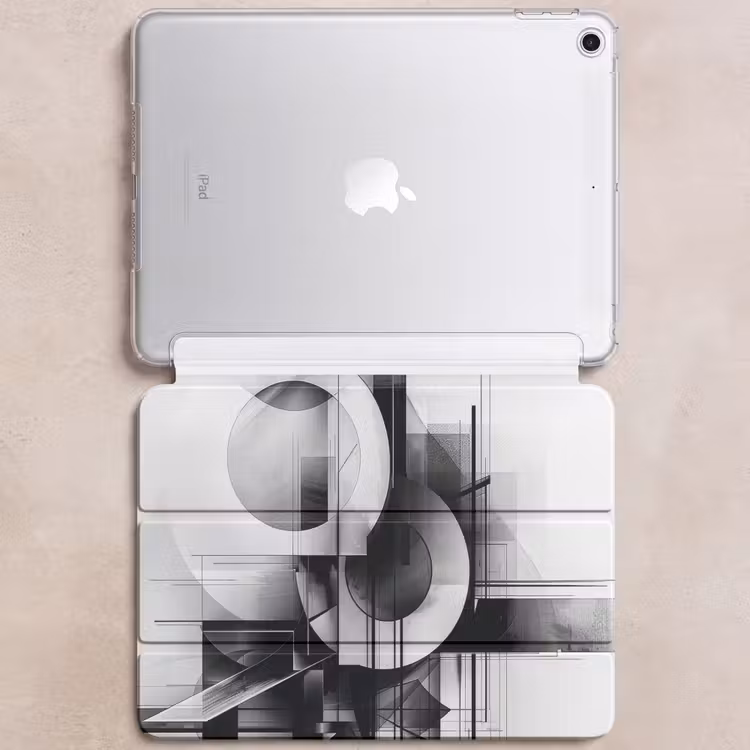 iPad hoes - Abstract - Kunst - Modern - Zwart wit — 6