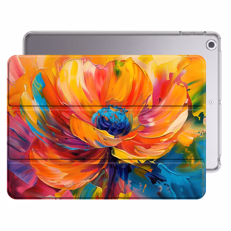 iPad hoes - Bloem - Verflook - Modern - Abstract - Kleuren — 1