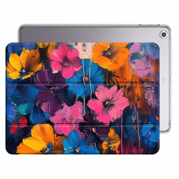 iPad hoes - Bloemen - Kleurrijk - Abstract - Modern — 1