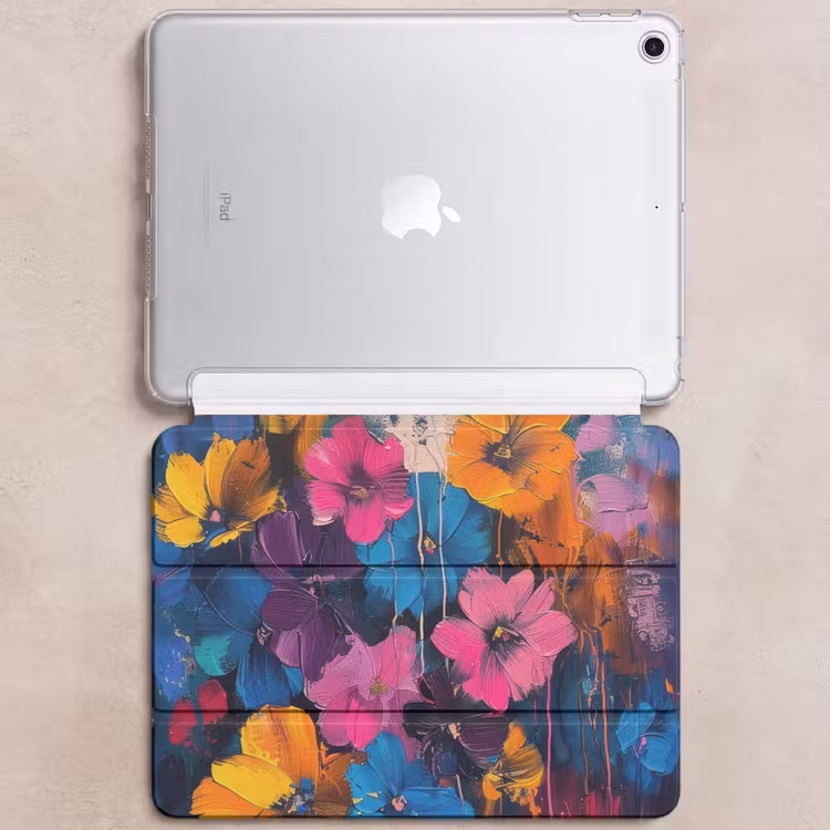 iPad hoes - Bloemen - Kleurrijk - Abstract - Modern — 6
