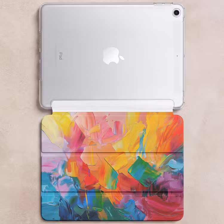 iPad hoes - Abstract - Verflook - Modern - Kleurrijk — 6