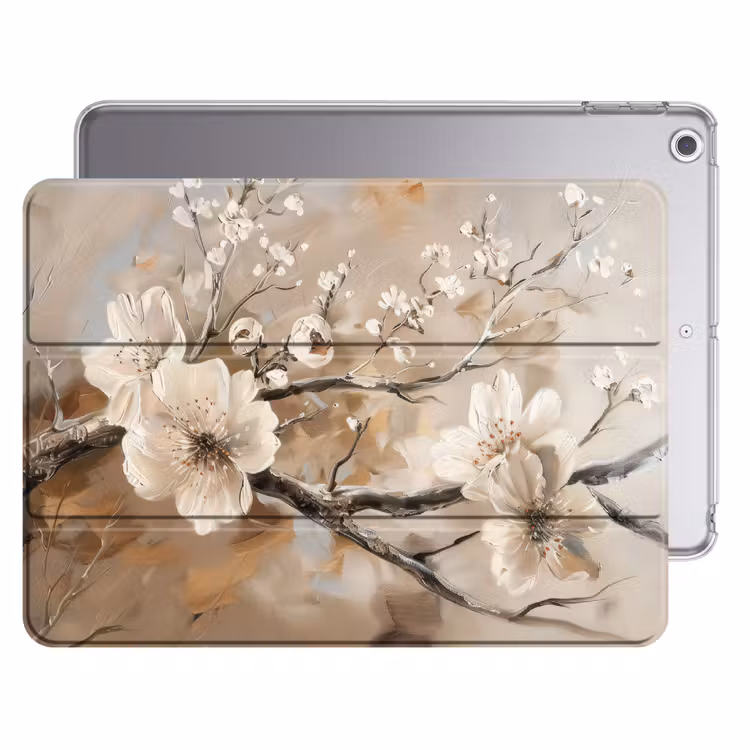 iPad hoes - Bloemen - Natuur - Wit - Bloesem - Abstract — 1